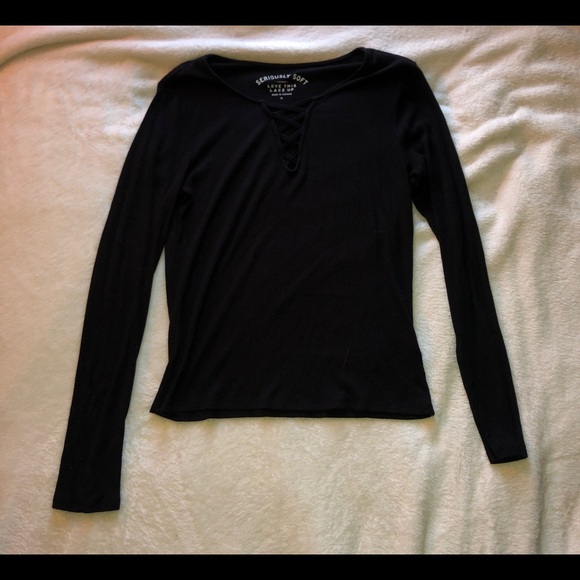 Black seriously soft aero long sleeve - Picture 2 of 4